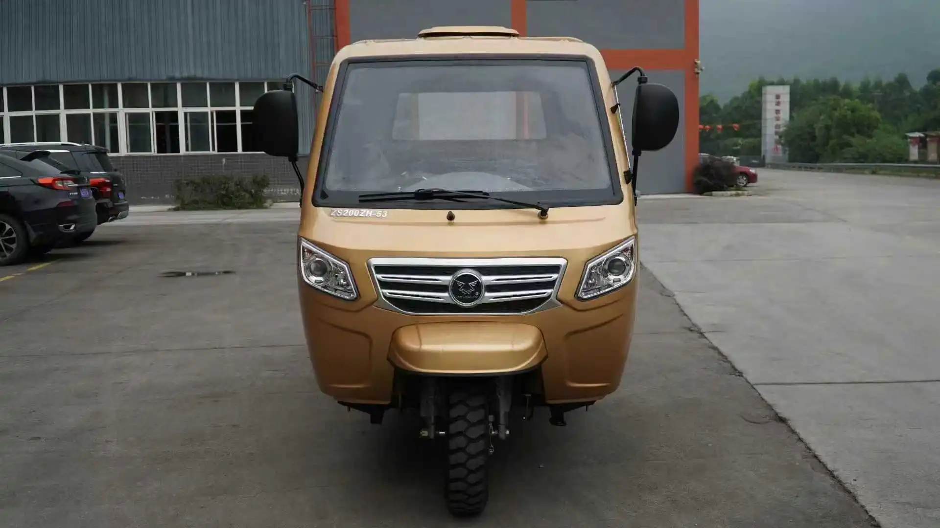 Semi Closed Fuel Tricycle Engine Motorcycle Dump with Zongshen Lifan Loncin 300cc Engine Motor Tricycle