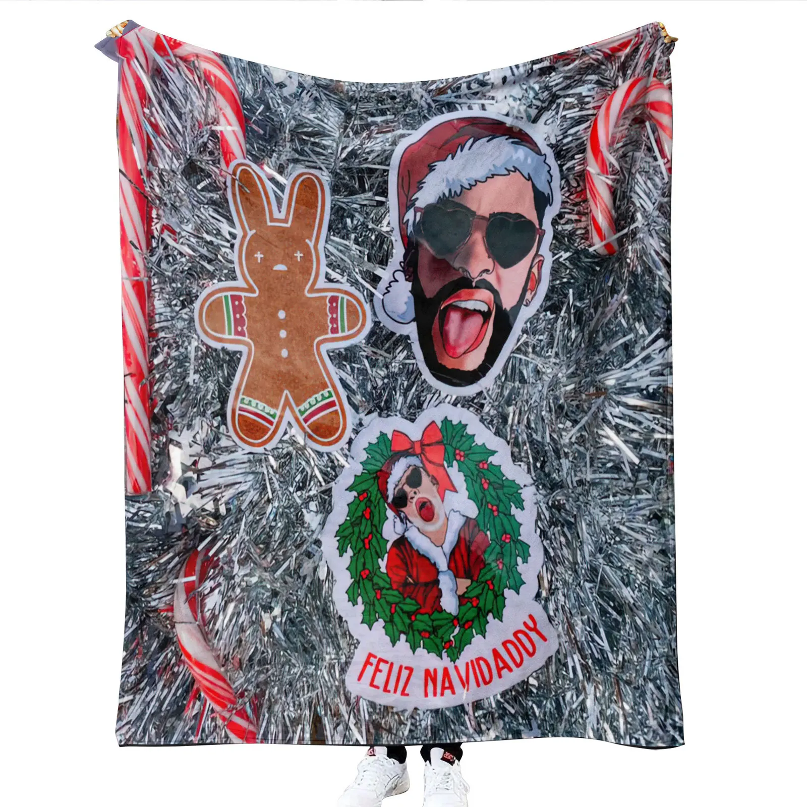 3 D Print Soft Cotton Custom Design Dignity Print Pluma Blanket TV Sofa Studio Couch Fleece Watch Blanket