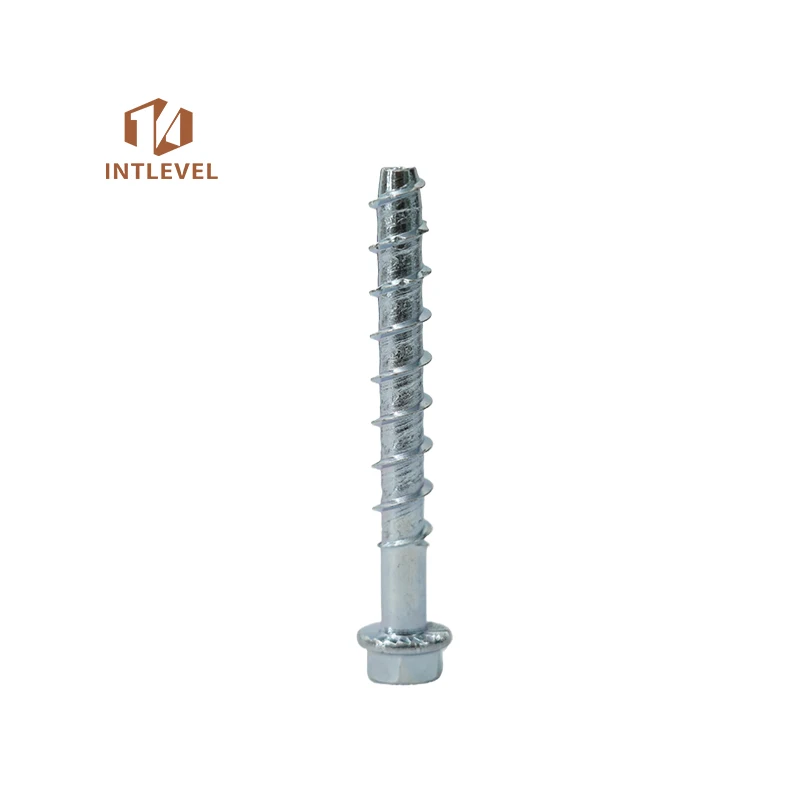 European Standard Carbon Steel Unique Thread Design Concrete Anchors Zinc Plated Concrete Bolt
