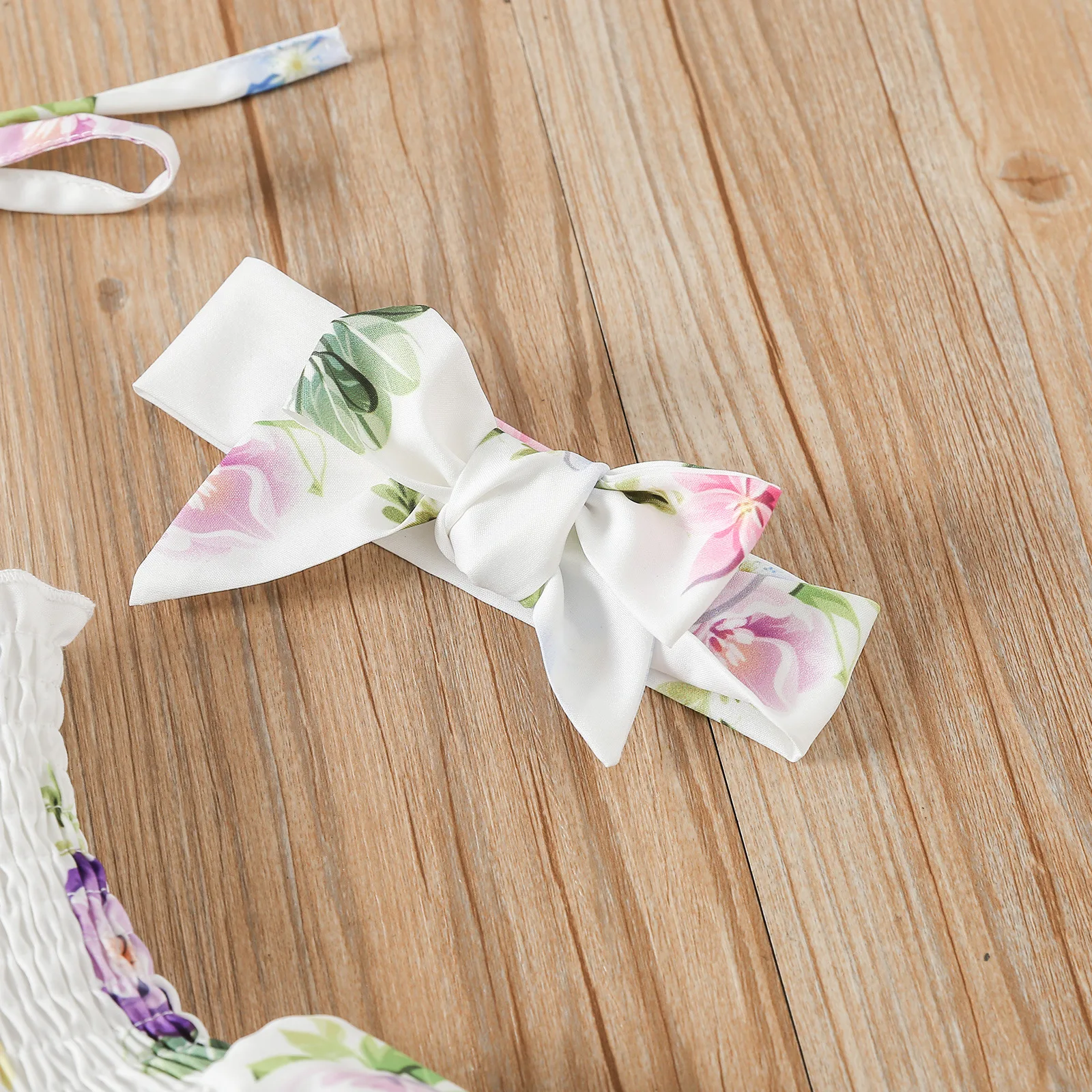 Summer Children Girls Vintage Hanfu Sleeveless Floral Print Princess Dresses Clothing New Year Hanfu Dress Kid Beach Dress