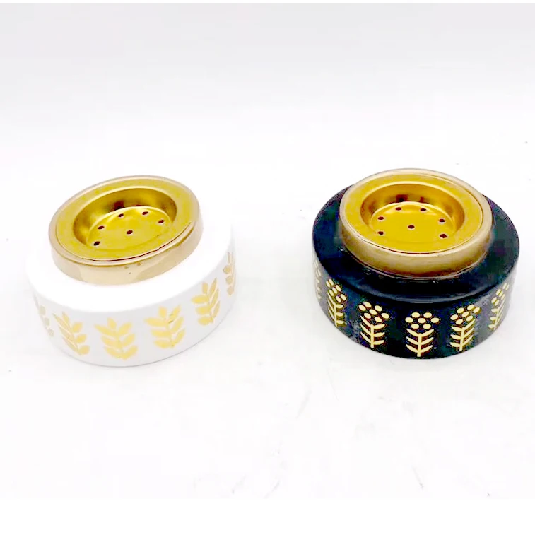 Stylish Custom ceramic Round Arab Aroma Burner for Sale