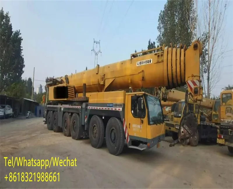 Liebherr LTM1250-6.1 Подержанный автомобильный кран грузоподъемностью 250 тонн сверхмощный вездеходный передвижной телескопический