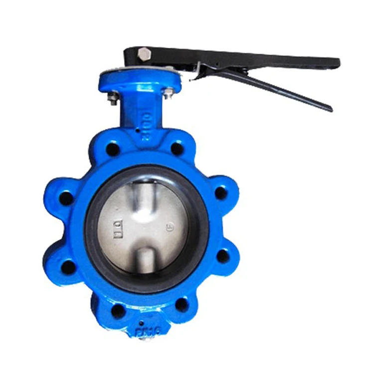 00:00 00:19  View larger image  Share LT Cast ductile iron wafer lug type butterfly valve with hand lever