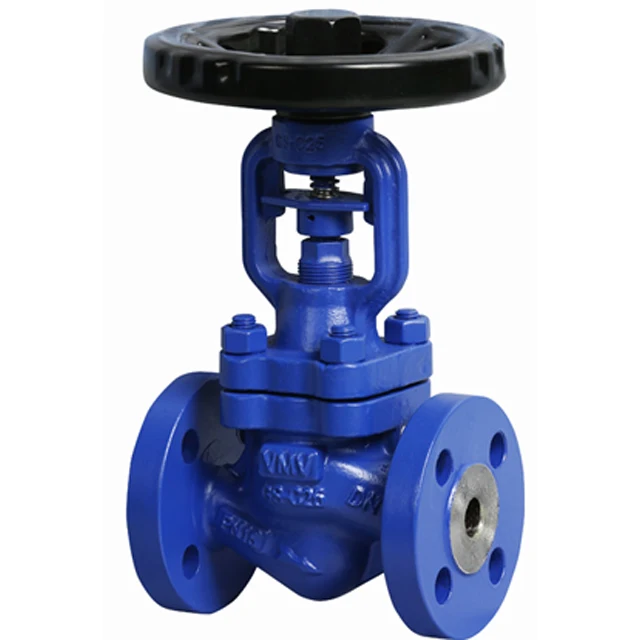 
Bellow Globe Valve WIth Helium Test Over 10000 Cycle Life Time DN15 PN16 