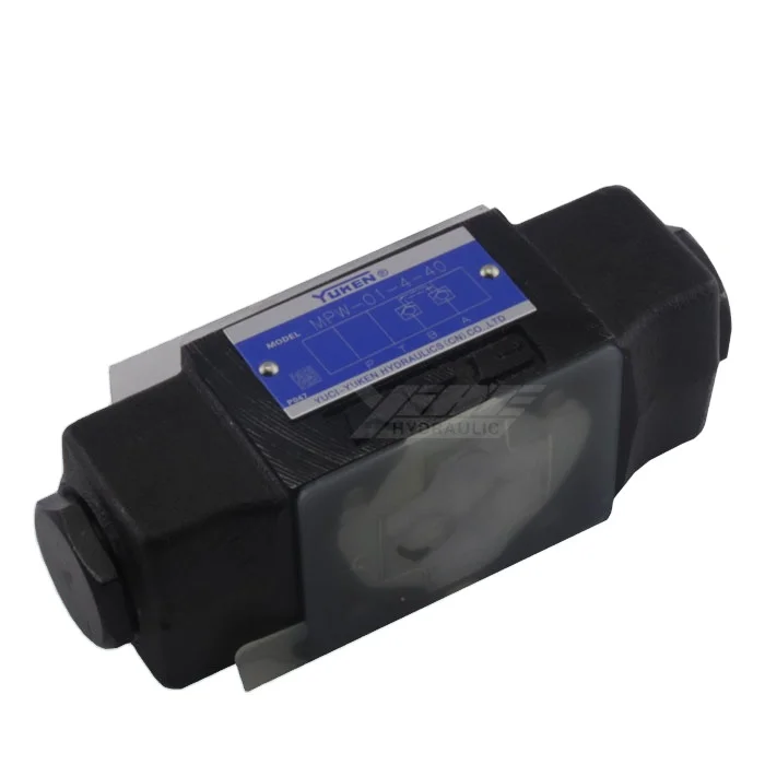 Hydraulic control one-way valve Yuken MPA/MPB/MPW-01-2/4-40 solenoid relief valve proportional valve MPW-01-2-40