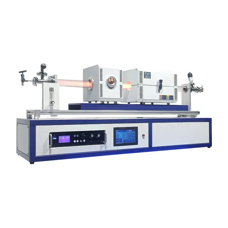 Basic PECVD furnace for deposition of graphene on silicon substrates