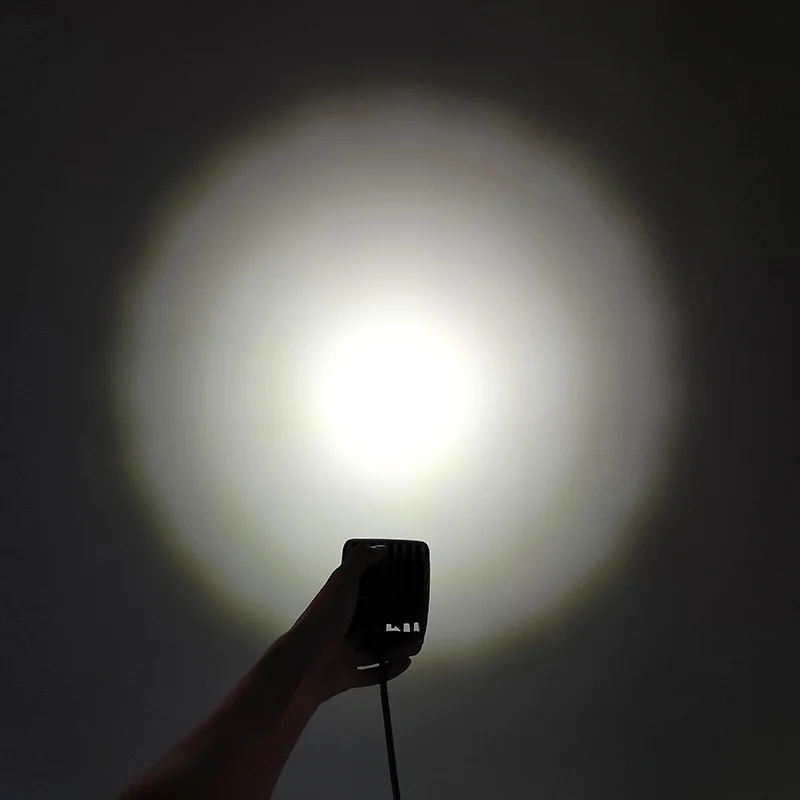 3' Inch 12W Cube Spot Flood Beam Led Pods White Yellow Led Auxiliary Fog Light for Offroad 4x4 Bull Bar Mini Led Driving Lights