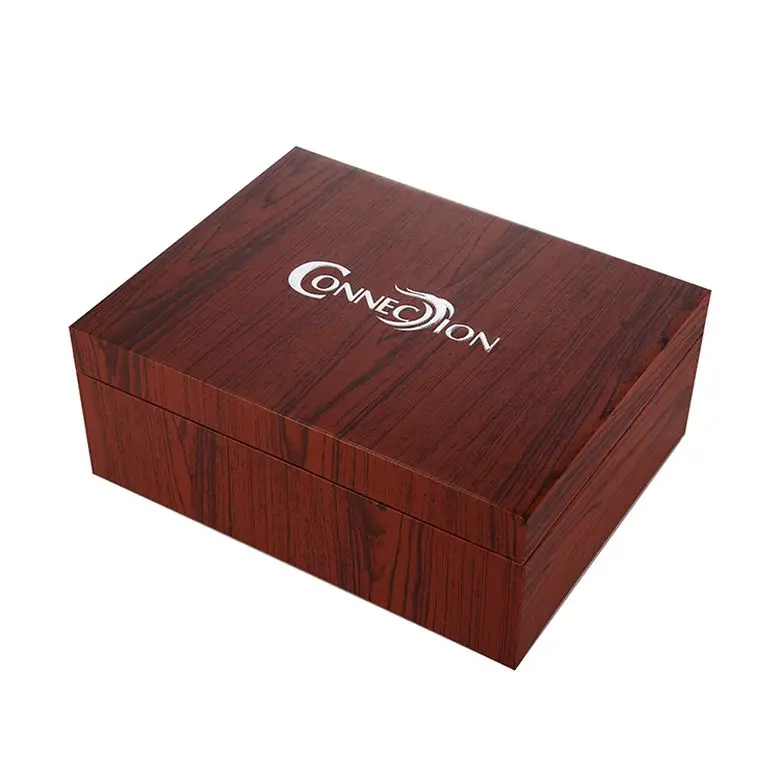 
Factory Wholesale UV Printing Solid Wood Gift Packaging Boxes Custom Wooden Box 