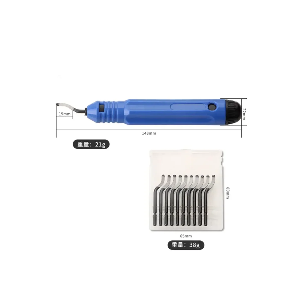 Cisivis Industrial DIY Deburring Pen Tool Kit Stainless Steel Manual Deburring Cutter Set with OEM & ODM Support