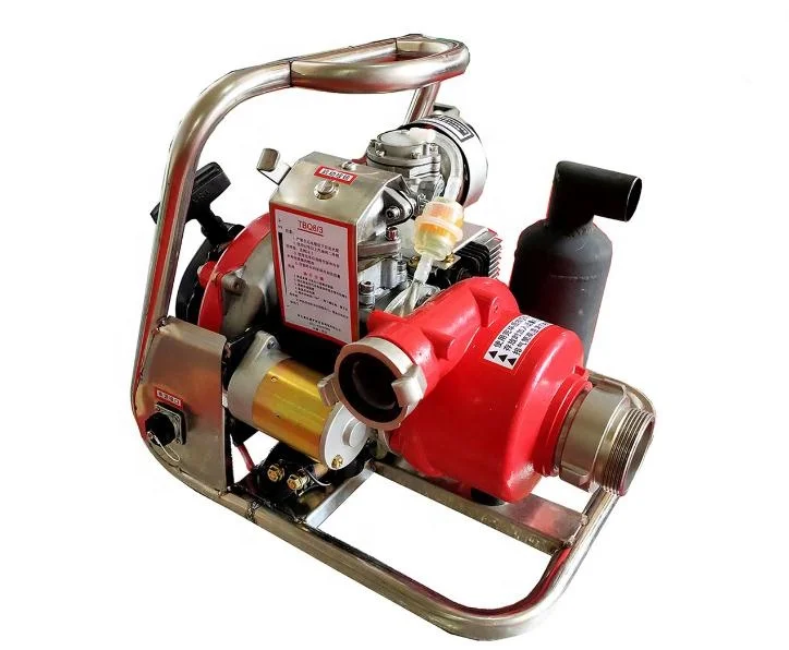 Gasoline Engine  Portable Fire Fighting Water Pump with high quality