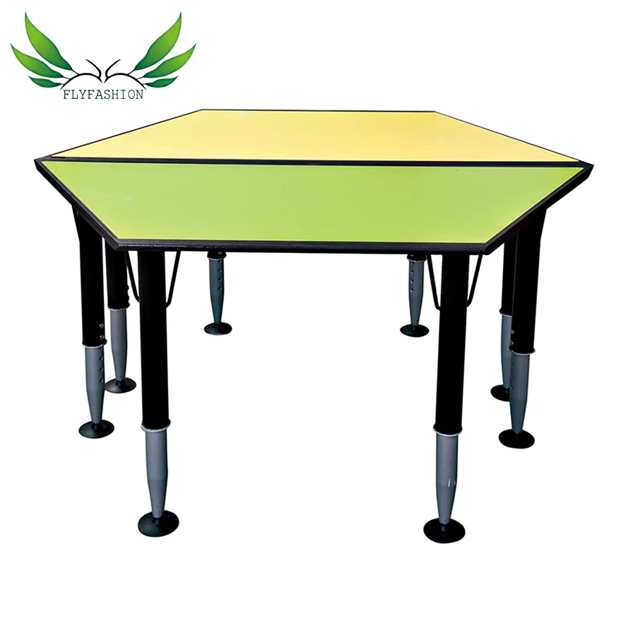 
High quality kindergarten furniture Kids study table for Nursery School 