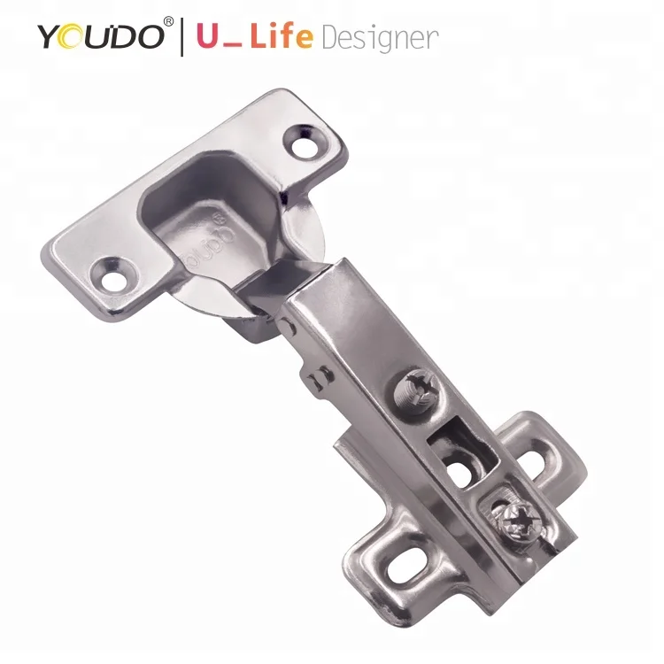 YOUDO OEM Factory Furniture Hardware Normal Hinge Cup 35mm Iron One Way Cabinet Hinges
