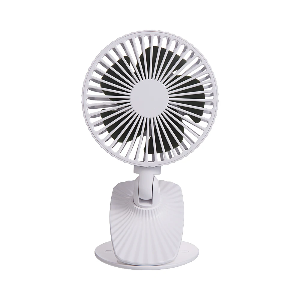 2000mAh Hot High Quality Durable Various Portable Mini Clip Table Fan  rechargeable for outdoor office