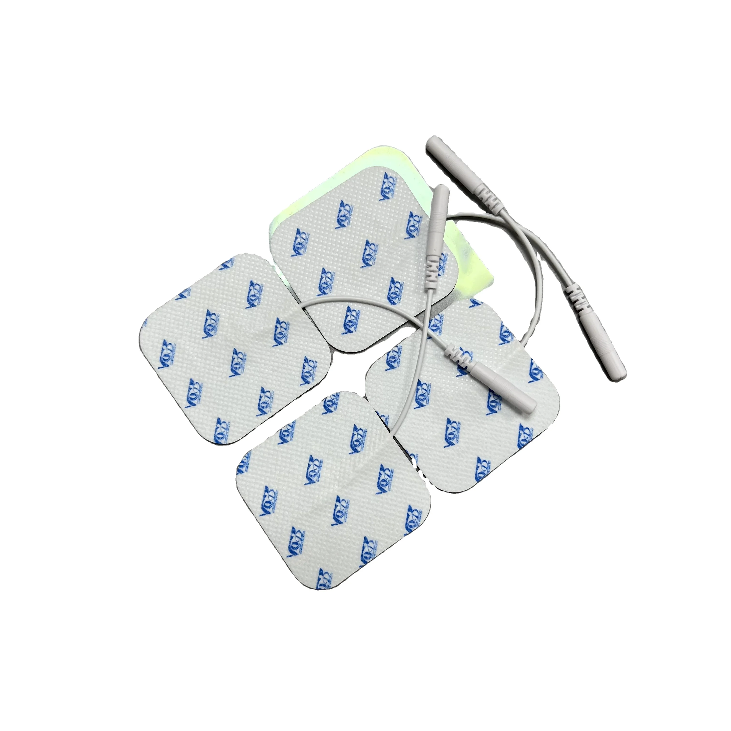 QD Factory Supply TENS Machine Electrodes TENS Pad Placement for Lower Back Pain with Customize Printing Logo