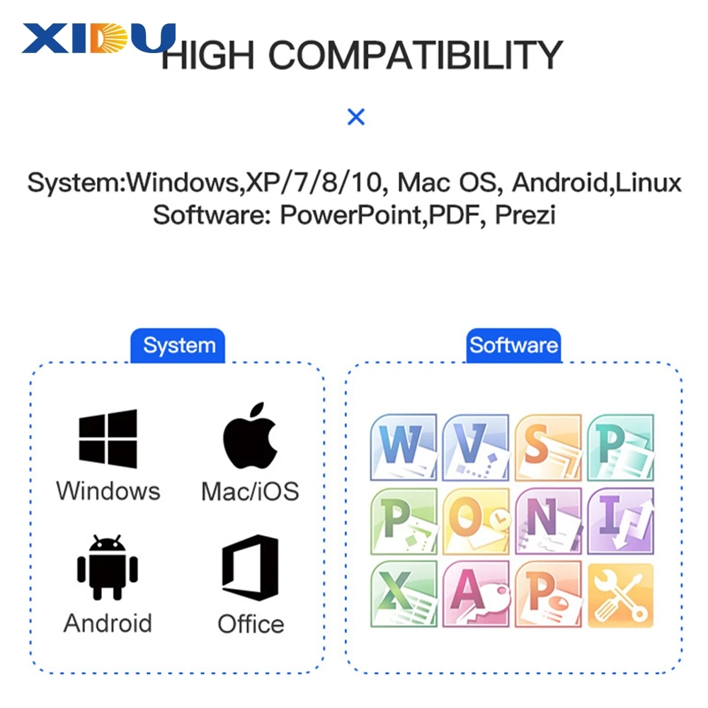 Новая беспроводная горящая лазерная указка XIDU по низкой цене, мощная лазерная указка для презентера, маленькая зеленая лазерная указка 303