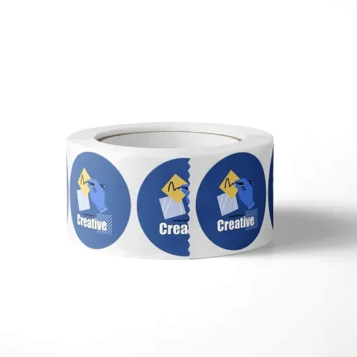 Custom Factory Wholesale  Waterproof  Roll Sticker and labels