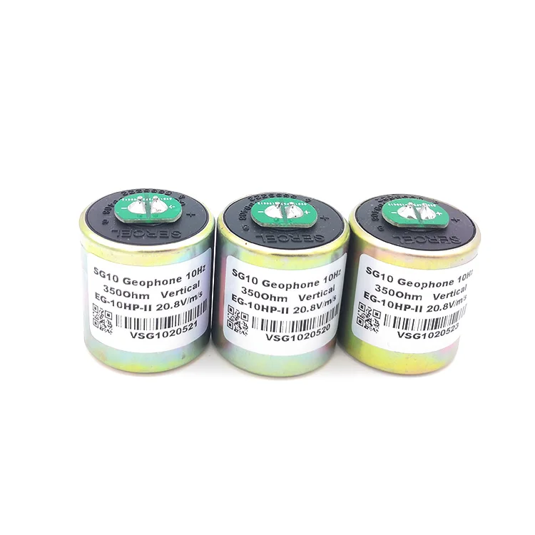 SG10 geophone sensor 10Hz Vertical seismic geofono high precision geophone 10 Hz