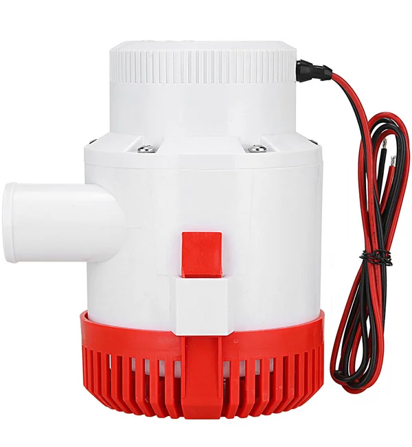 Submersible Bilge Pump Marine Boat Yacht 1-1/2" Hose 3500 GPH DC 12V 24V Electric Bailing Pump