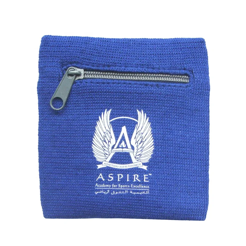 Пользовательская повязка с карманом на молнии