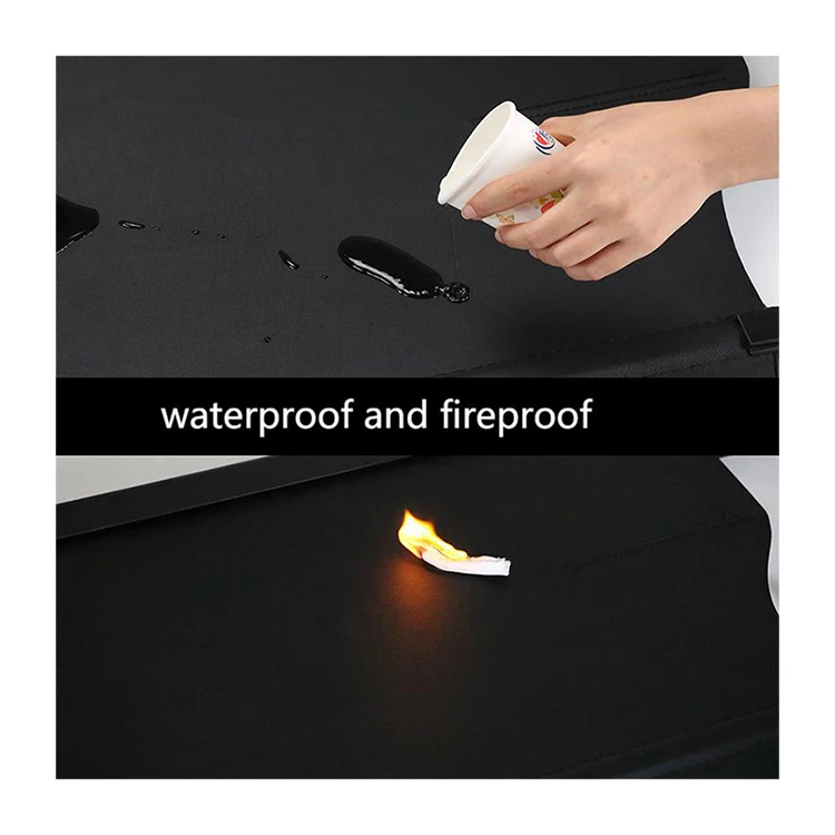 Vehicle Spare Parts Cargo Cover Retractable Car Parcel Shelf For Mitsubishi Pajero Sport 2016 2017 2018