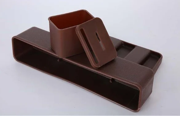 Add to CompareShare Universal Car Seat Gap Filler Pocket Side Pocket Organizer With A Coin Box Phone Wallet Holder