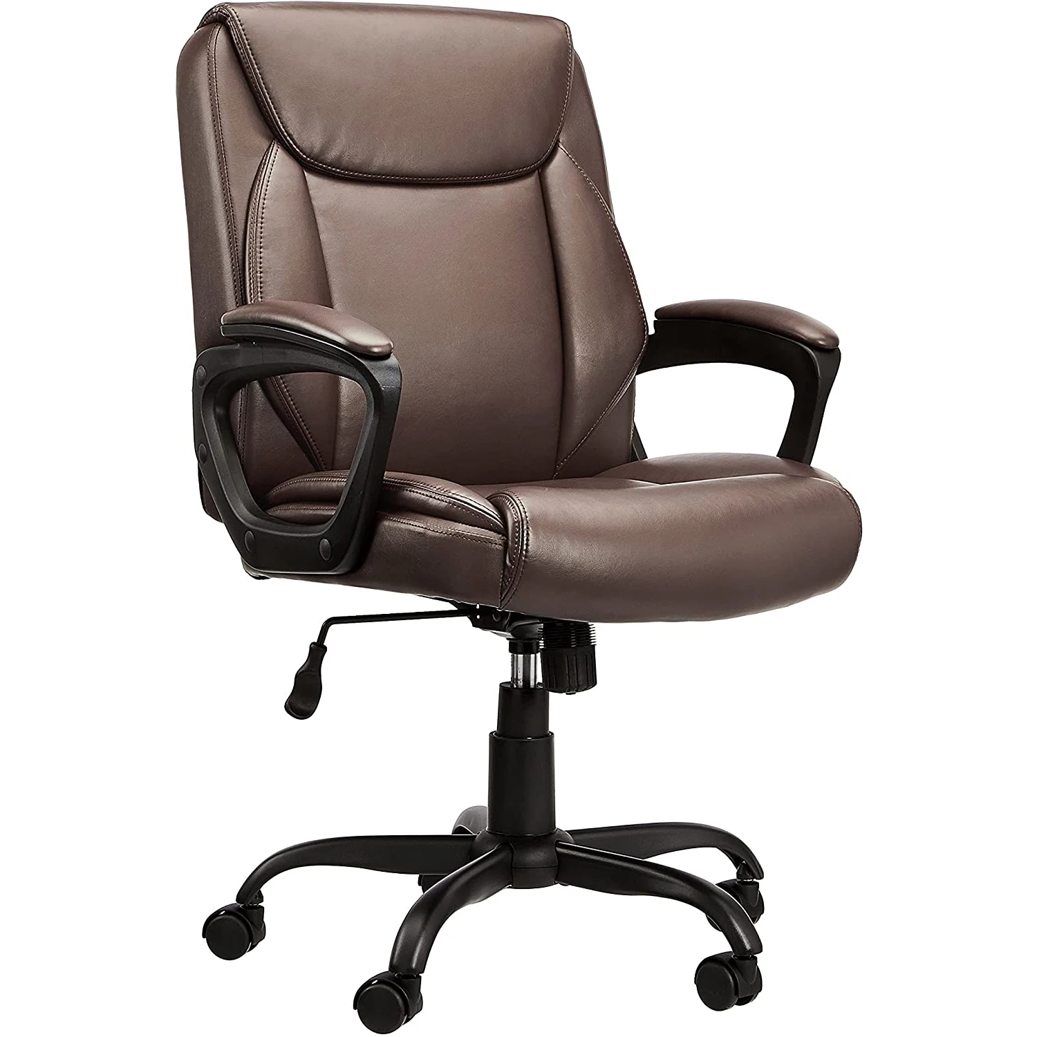 Home Computer Desk chair black leather Office Executive Chair Chaises de bureau ergonomic mid back luxury office chair for sale