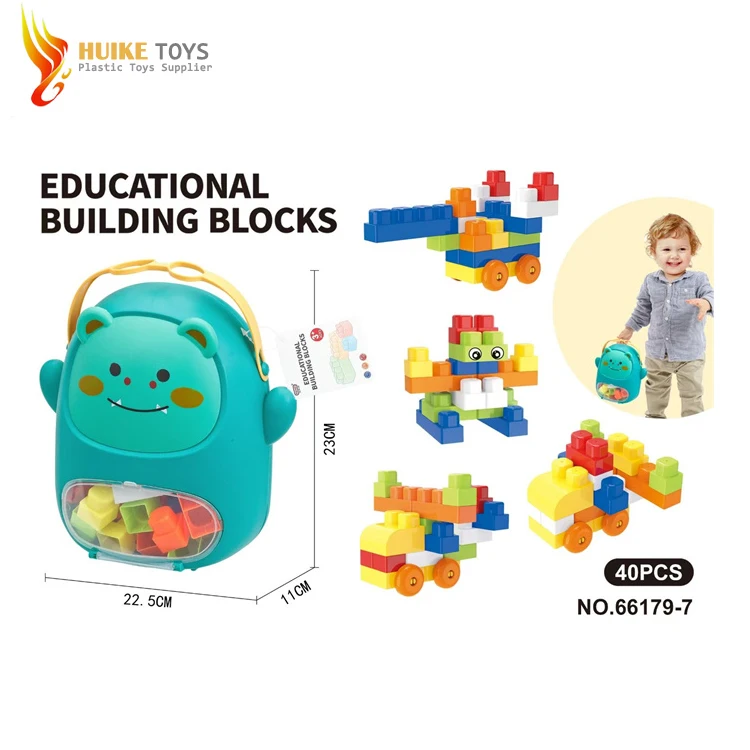 2025 Cheap DIY Educational Building Block Sets Puzzle Toy Large Plastic Particles Safe and Assured