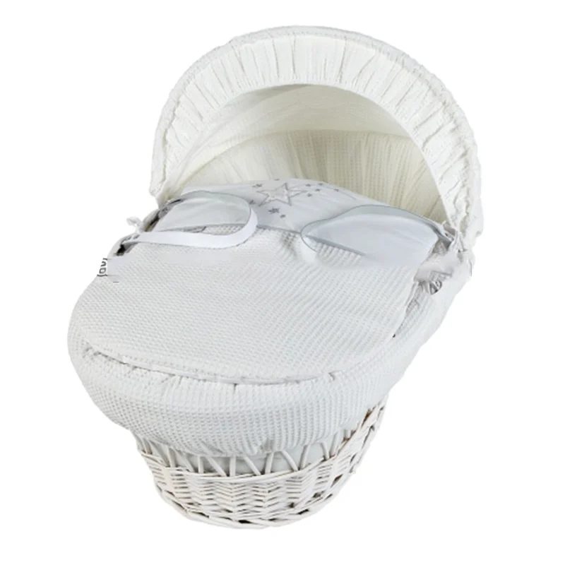 Wholesale wicker baby crib, or wicker baby carry basket