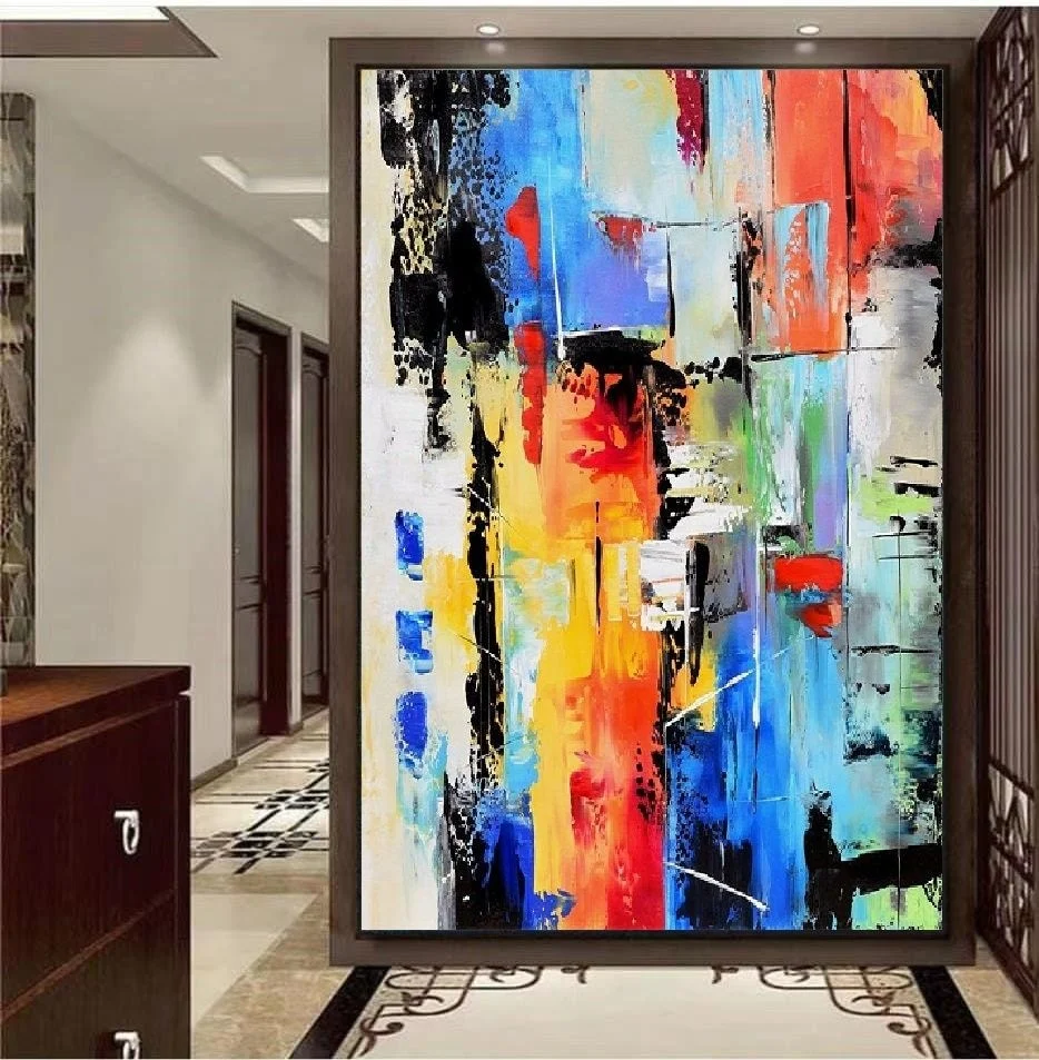 painting by hand handmade paintings Large acrylic wall art oil canvas on Abstract Art hand-painted paintings artwork