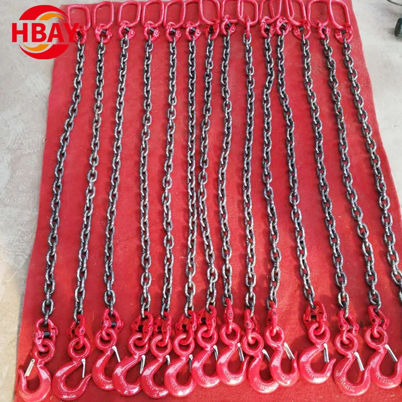 ANYUE Galvanized Forged US Type 320A Lifting Eye Slip Hoist Hook with Safety Latch Industrial Grab Swivel Sling Hook for Cranes