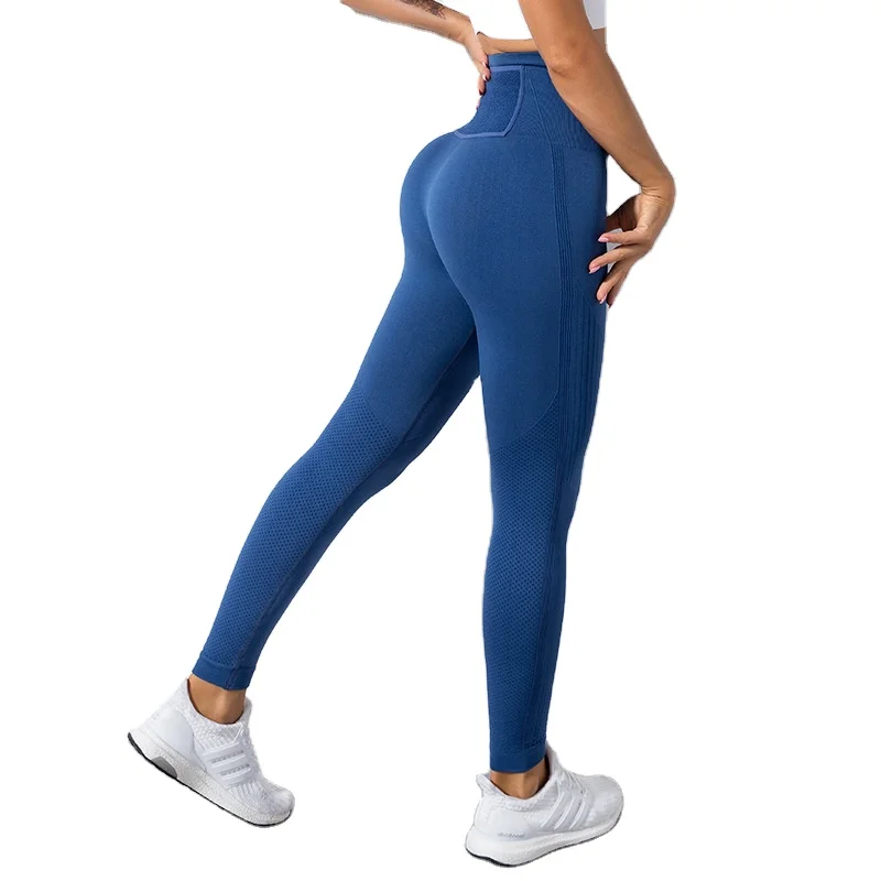Yoga Pants With Pockets For Women Workout Clothing Seamless Compression Leggings Supplier Manufacturer