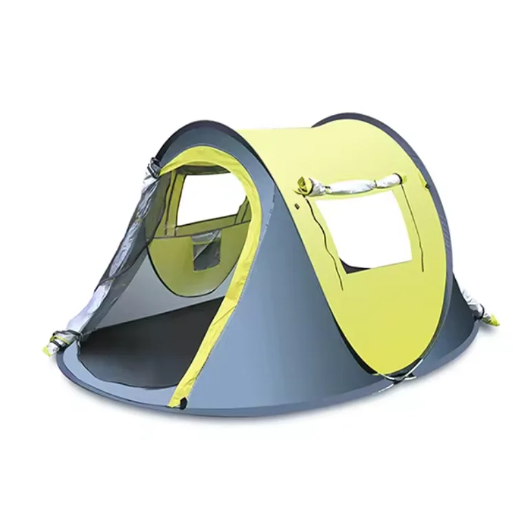 2023 New Design In Stock Hiking Tent Sports Rainproof Automatic Tent Outdoor Camping Tent
