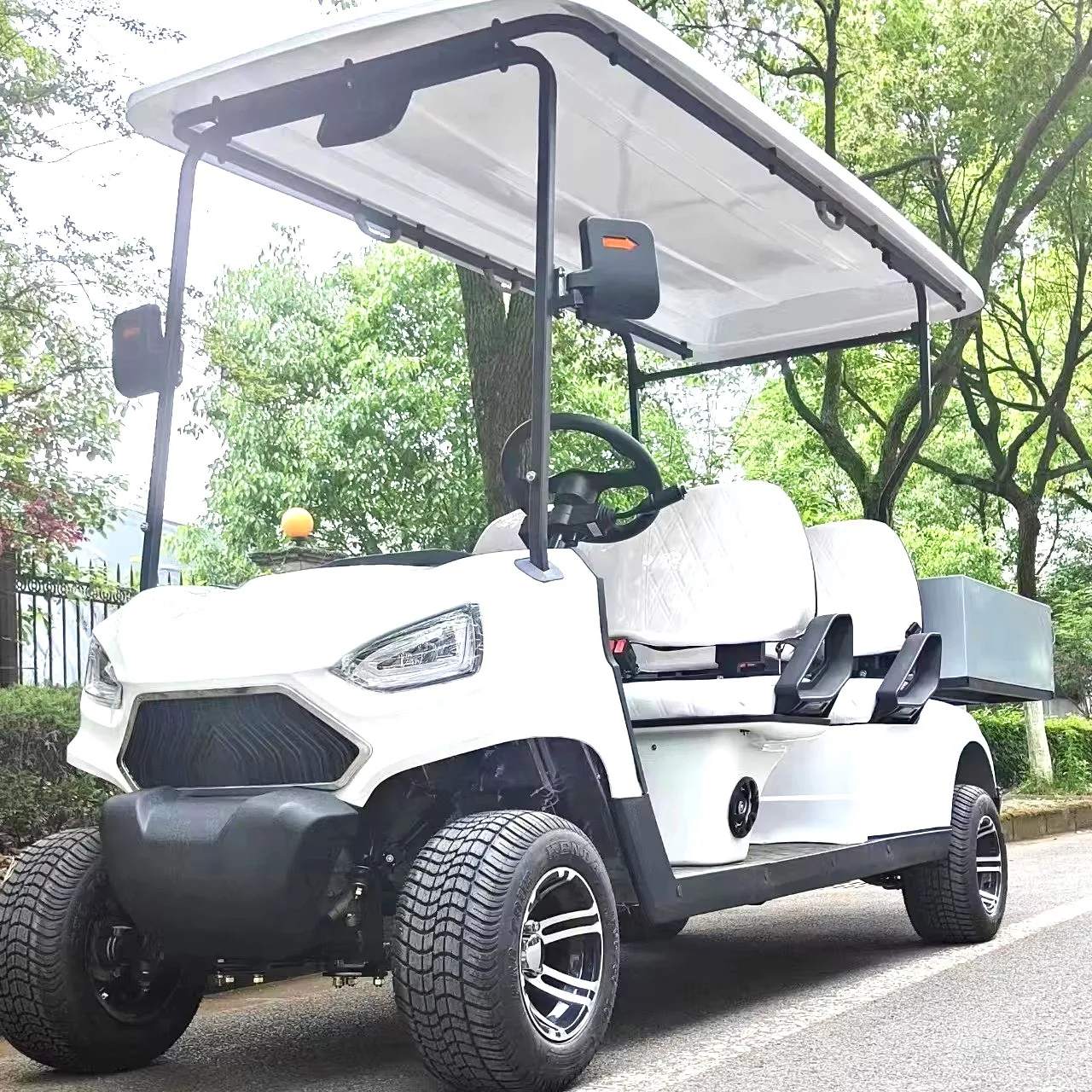 Wholesale 4 Seat Farm Utility Golf Buggy Outdoor Utility Golf Cart With Cargo Bed