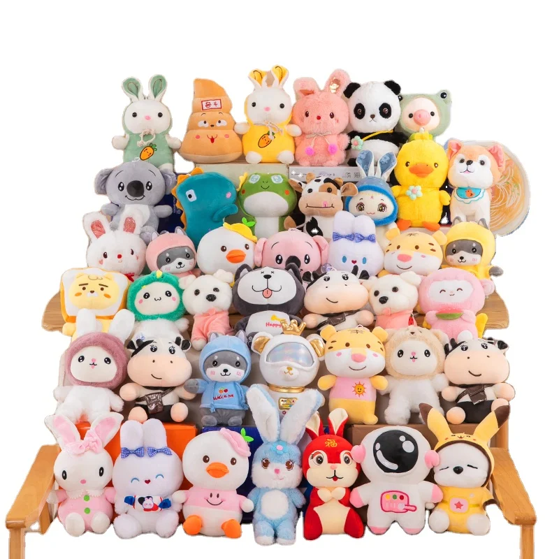 Hot selling Mini Toy Crane Doll Plush Stuffed Animal Toys For Claw Machine with low price