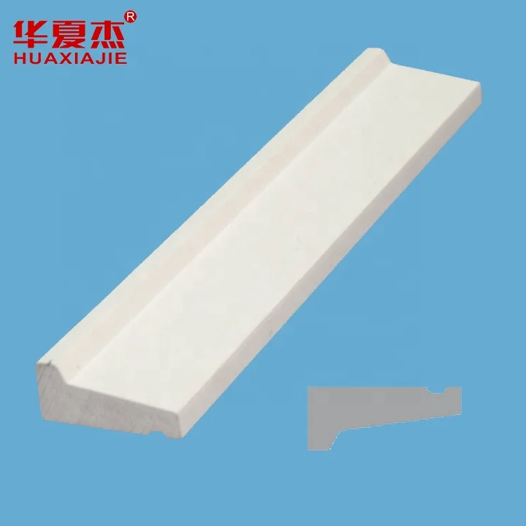 Vinyl 1x2 Pvc Trim Board Pvc Molding Trim Plank White Other Plastic Building Materials 0.35kgs/ M