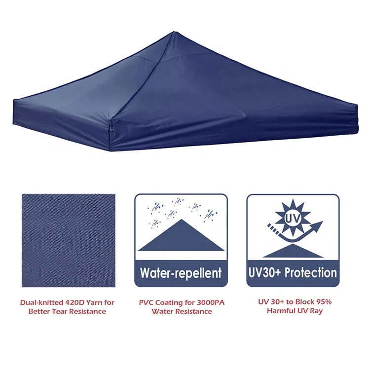 SENTAI Custom Printed Folding 3x3 Outdoor Event Aluminum Frame Pop Up Tents Marquee Gazebo Canopy Commercial Tent