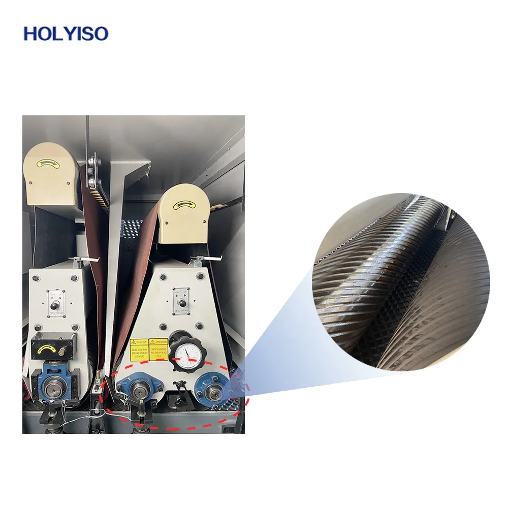 automatic wood floor parquet door veneer panel woodworking wide belt sander sanding calibration machine for sale