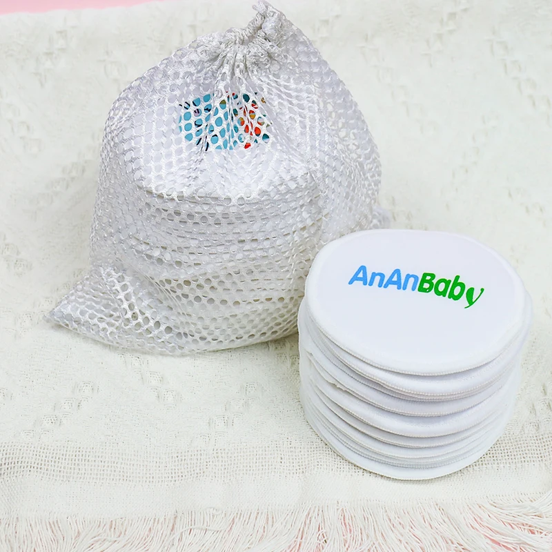 Ananbaby Wholesale Adult Nursing Pads Reusable Washable Nursing Pads For Breast Feeding Bamboo Nursing Pads Bra