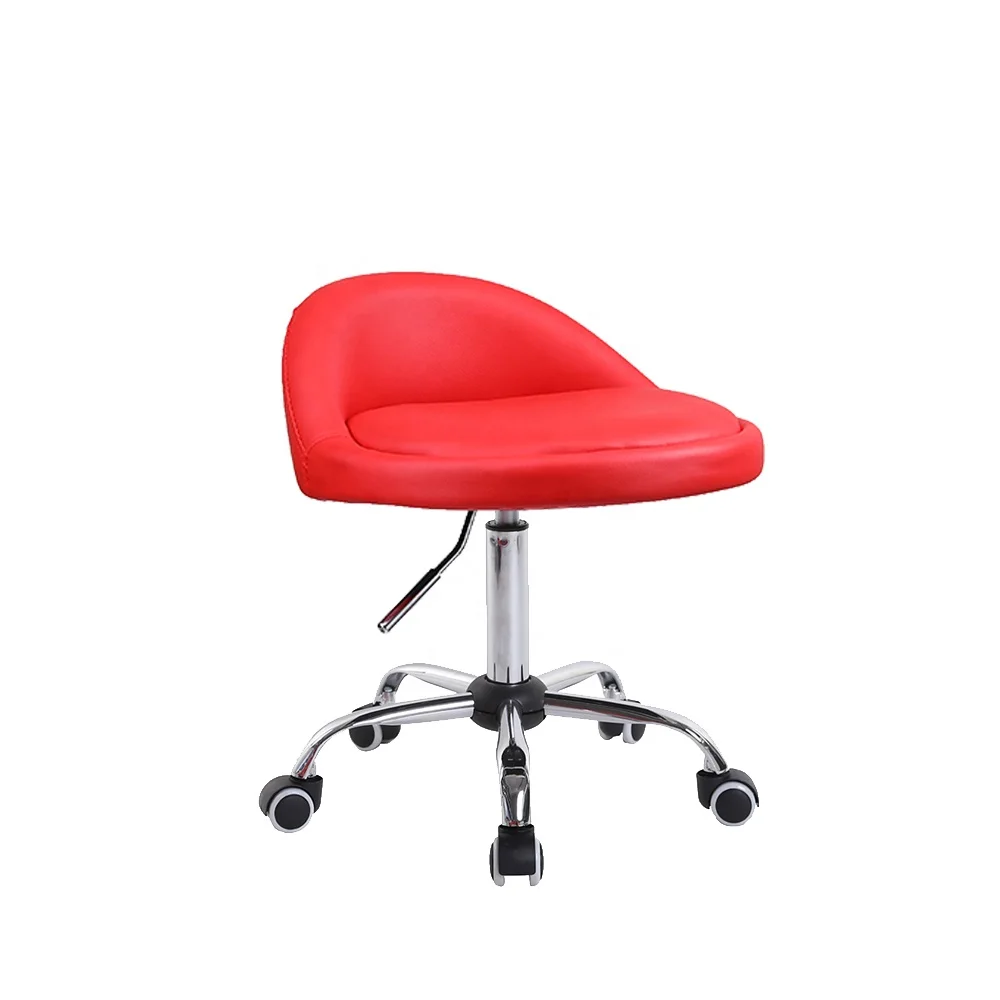 Anji WEIHAO commercial bar stools for bar and restaurant red stools bar chairs kitchen luxury Faux Leather material