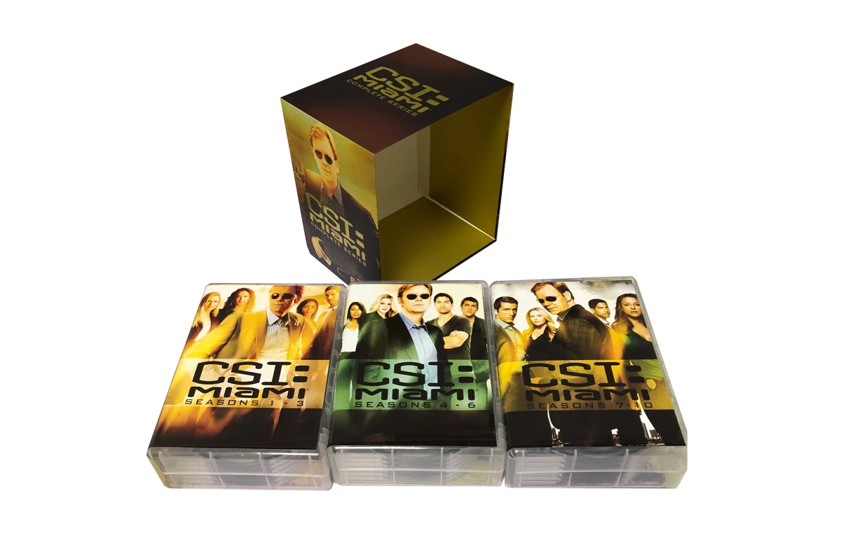 CSI:Miami complete series dvd box set 65dvd region 1 tv series tv drama tv show ship by express