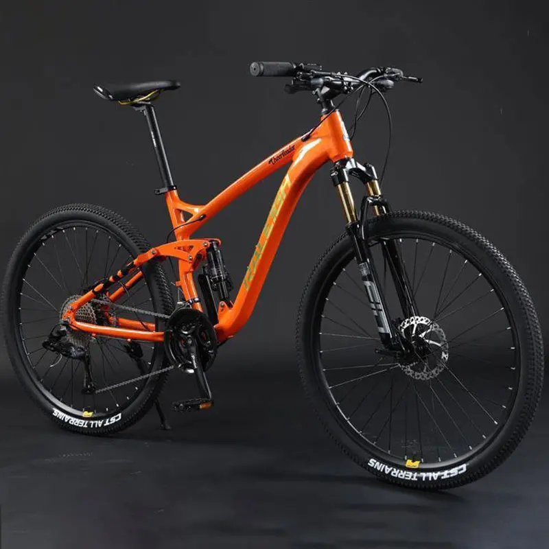 Каркас из углеродистой стали модный велосипед с полной подвеской биклеты 26 27 5 29 дюймов горный гоночный