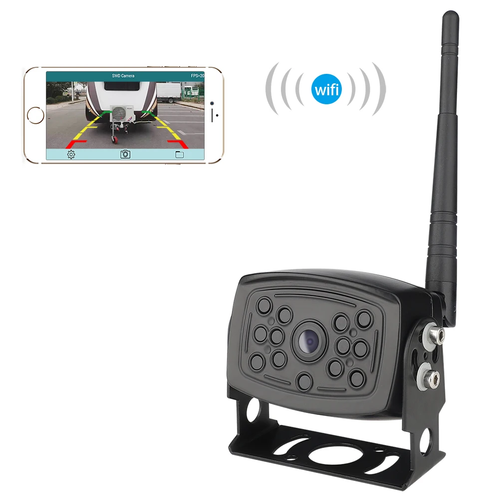 High Quality Iphone Android APP Digital Wireless AHD IPS Vehicle Car Night Vision Parking Rear View Reversing Reverse