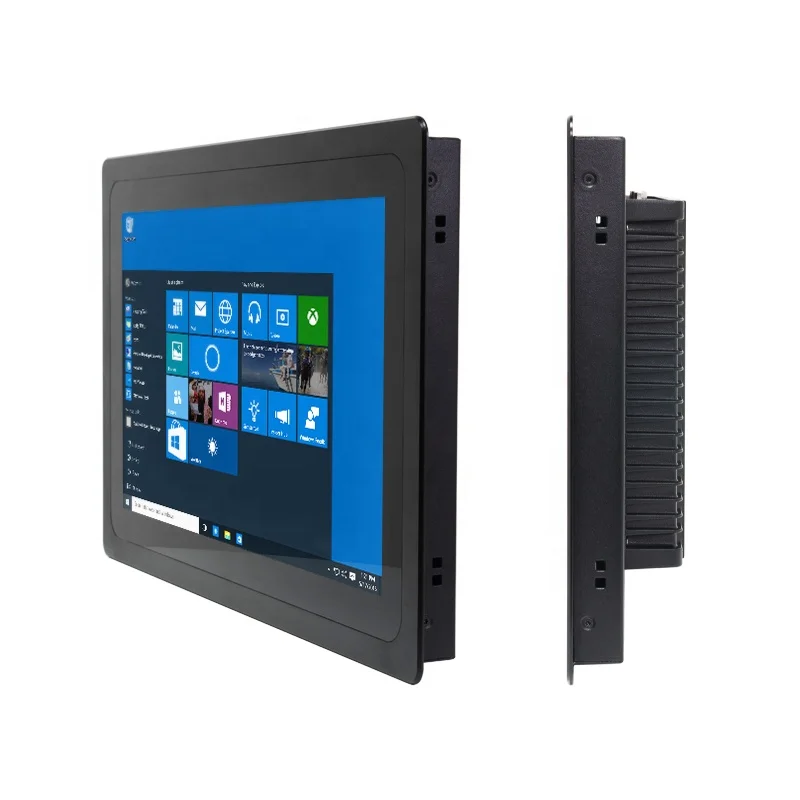 10 12 15 17 19 21 5 дюймовые промышленные компьютеры J4125 / I3 I5 I7 Wifi емкостный сенсорный экран все в