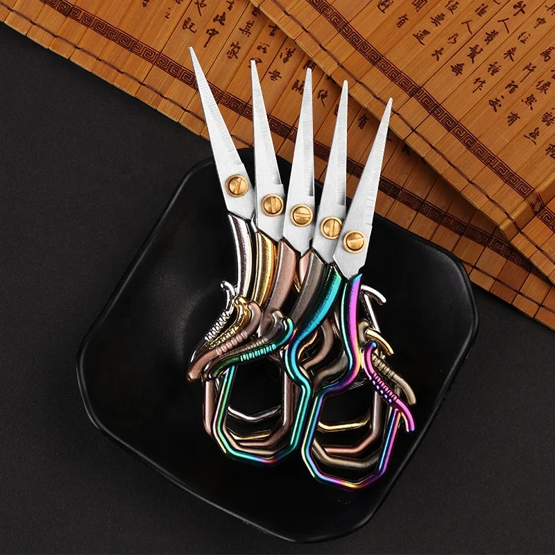 Profession quality vintage scissors stainless steel beauty embroidery scissors vintage