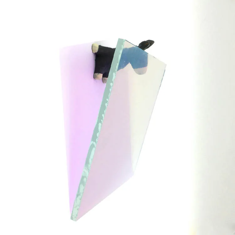 Commercial Hotel Building Art Colour Effect Dichroic Photochromic Glass Sheet