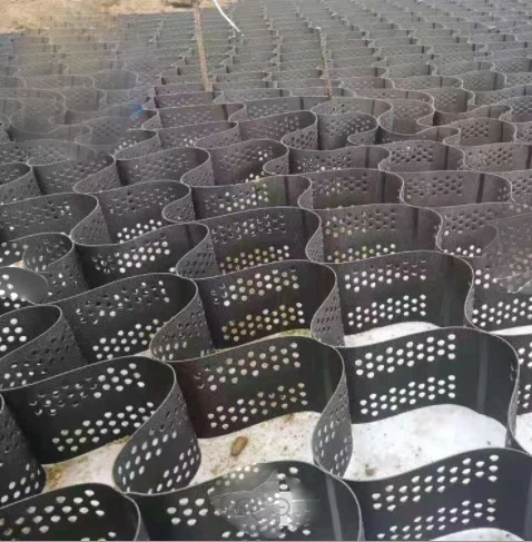 Plastic gravel grid geocell hdpe stabilizer driveway for sale gravel grid driveway