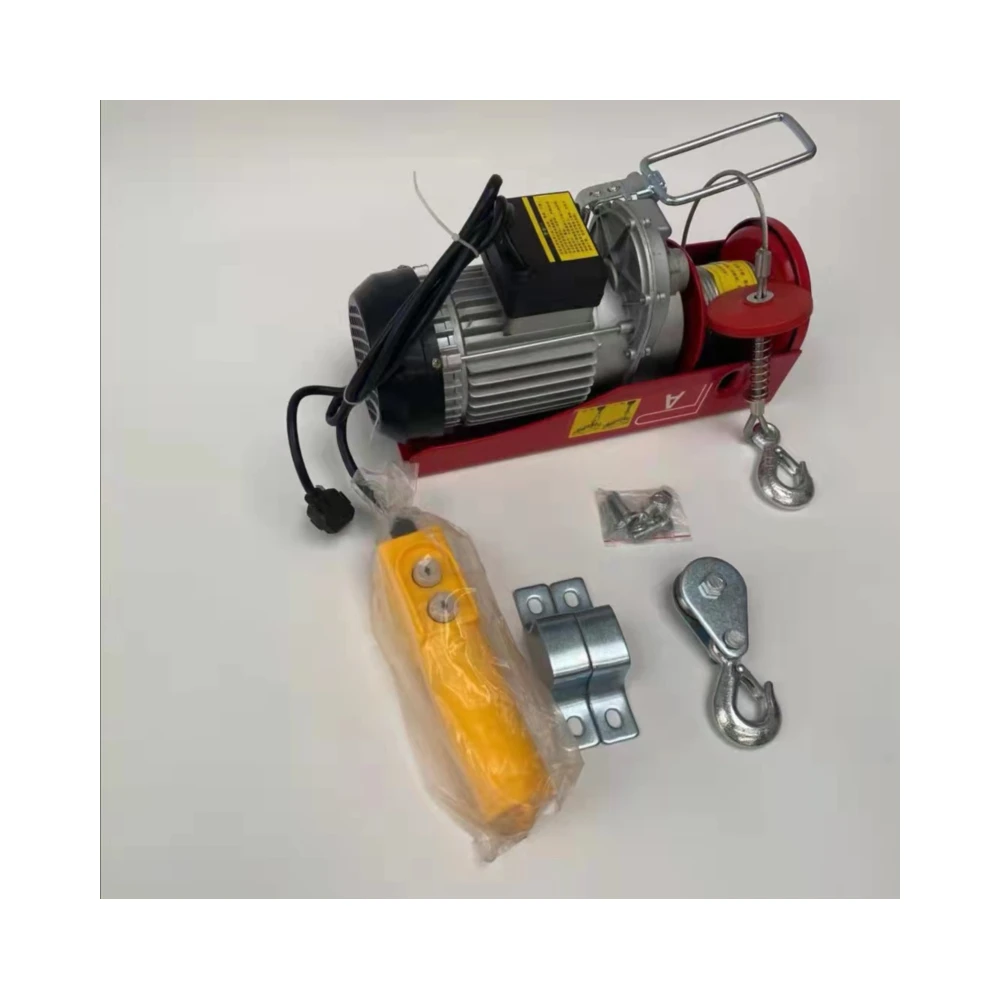 China Factory Seller electric wire rope hoist winch mini type