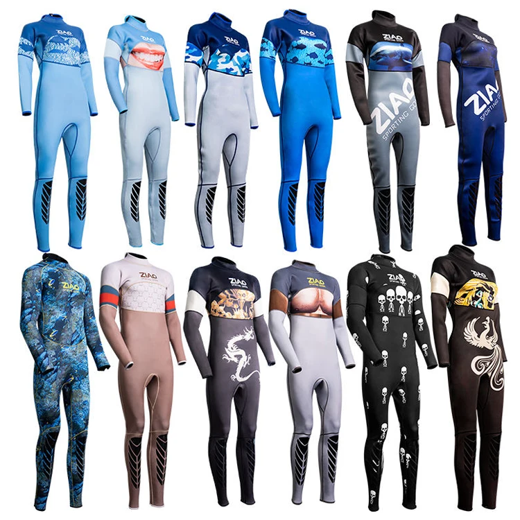 Заводской Размер под заказ мужской неопреновый тканевый с длинным рукавом теплый водонепроницаемый Мужской гидрокостюм
