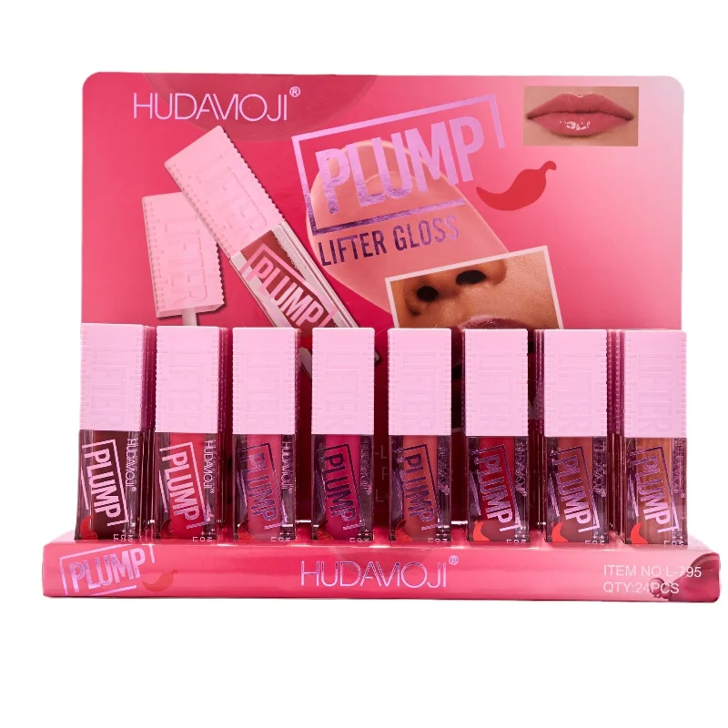 Chili Plumping Lip Gloss Hydrating Lip Oil for Ultra-Glossy Finish, Long-Lasting All-Day Wear, Nourishing Lip Vibrant Glaze