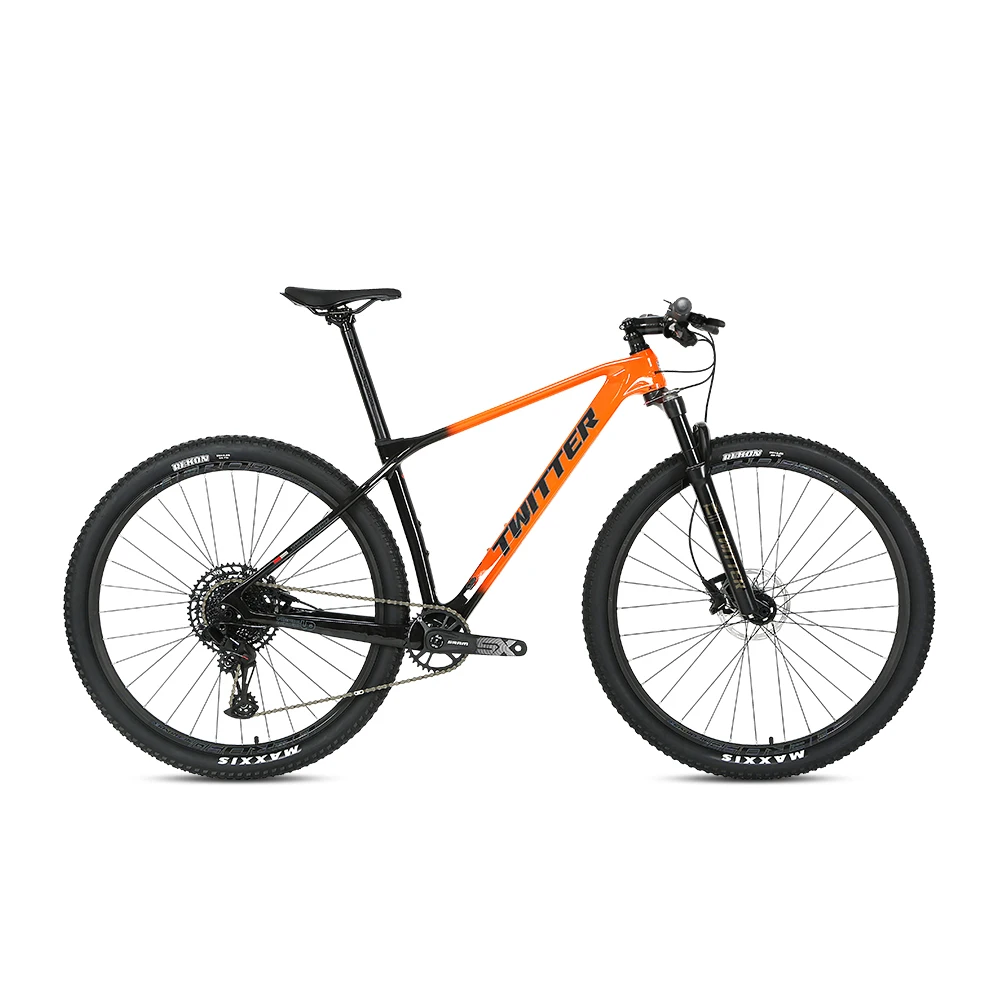 TWITTER carbon frame Mountain Bike PREDATORpro on sale  adult 27.5 29 inch bicicleta mountain bike
